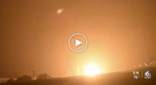 Видео с испытаний межконтинентальной баллистической ракеты Minuteman III