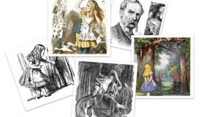 История иллюстраций к первому изданию «Алисы в Стране Чудес» (11 фото)