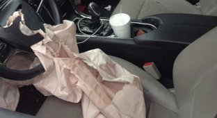 Китайські подушки безпеки вбили п'ятьох людей. У США розпочали розслідування (1 фото)