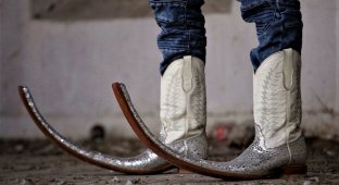 Почему мужчины в Мексике носят причудливые ботинки с длинными носами? (5 фото)
