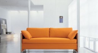 Transformable sofa – if necessary, turns into a bunk bed