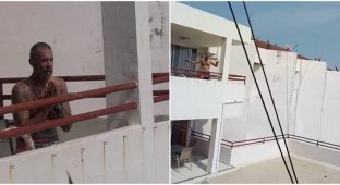 Британский турист выбросил свою жену с балкона, психанув на карантине в Тайланде (2 фото)