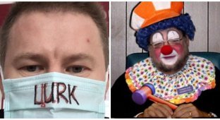 В Екатеринбурге суд попросил наказать адвоката за маску с надписью "Цирк" (4 фото)