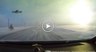 Случай на трассе в Оренбургской области