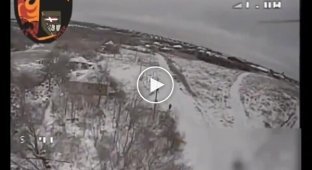 Охота на россиян с помощью дронов камикадзе