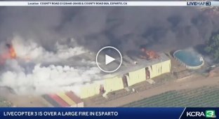 Взрыв на складе фейерверков в США