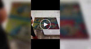 Миття дитячого килимка
