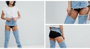 Оставили с голой задницей: джинсы с интернет-магазина ASOS взбудоражили соцсети (6 фото)