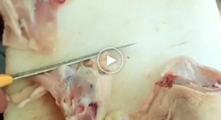 How to quickly butcher a chicken