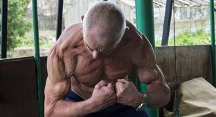 В 70 лет выглядеть на 40: как пенсионер-бодибилдер из Беларуси объявил войну старости (7 фото)