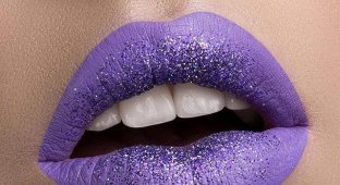 Блестки на губах - модный тренд, который заставит ваши губы сиять как бриллиант (15 фото)