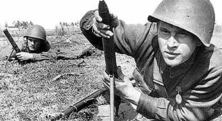 Deadly shovel in service with the Red Army (9 photos)