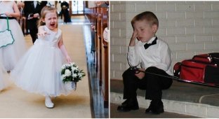 20 подтверждений того, что свадьба детям не игрушка (22 фото)