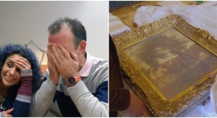 British family unexpectedly found a painting for 2 million pounds (6 photos)