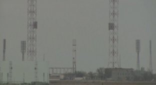 С космодрома Байконур успешно стартовал ракета-носитель «Протон-М» с марсианским модулем «Скиапарелли» на борту (5 фото)