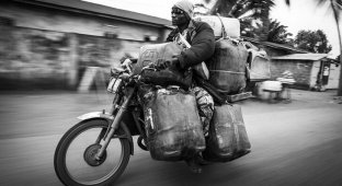 Как работает бензиновая мафия Бенина (21 фото)