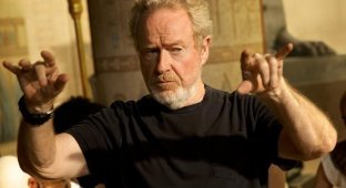 22 unknown facts about Ridley Scott - the great director of Blade Runner, "Alien" and "Gladiator" (8 photos)