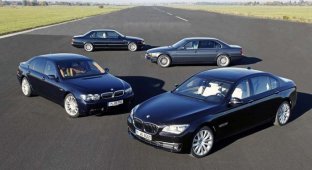Эволюция BMW 7-серии (62 фото)