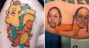 17 Weird Tattoos That Can Be Called Anything But Definitely Not Boring Or Banal (19 Photos)