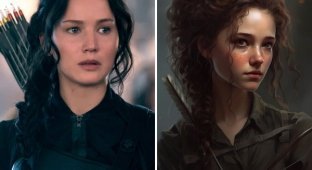 How the heroes of the "Hunger Games" should look like according to the book description (8 photos)