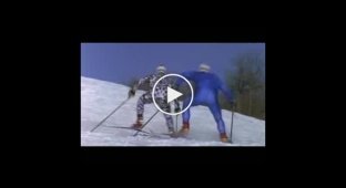Новый вид спорта на лыжах
