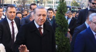 В Турции арестованы 283 охранника президента Эрдогана