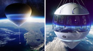 Компания Space Perspective представила дизайн капсулы для космического туризма (7 фото + 1 видео)