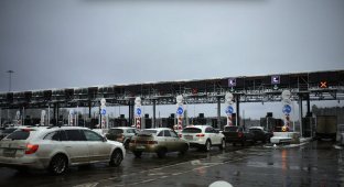 В России трасса Новая Ленинградка М11 стала платной (6 фото)