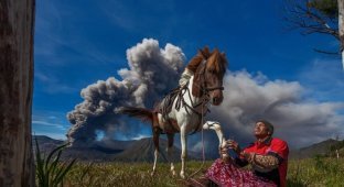 Как на вулкане: об индонезийском народе, который живет у подножия Бромо (15 фото)
