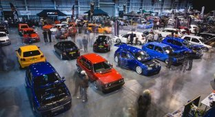Авто-шоу поклонников VW - от стока до неузнаваемости! (35 фото + 2 видео)