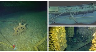 В озере Мичиган нашли затонувшую шхуну в прекрасном состоянии (8 фото + 1 видео)