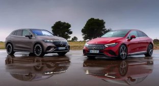Електромобілі Mercedes-Benz EQE виявилися майже нікому не потрібними (10 фото)