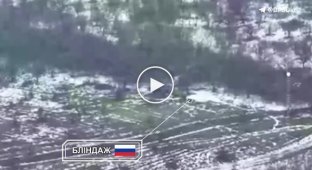 Border guards destroyed an enemy dugout and the invaders' vehicle with FPV drones