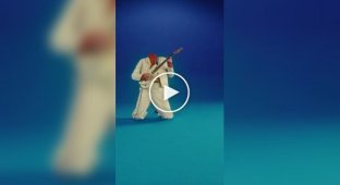 Musician recorded a guitar solo using his own voice
