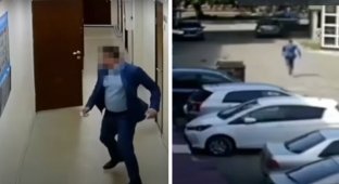 Иркутский чиновник попытался сбежать от силовиков, но далеко не ушел (5 фото + 1 видео)