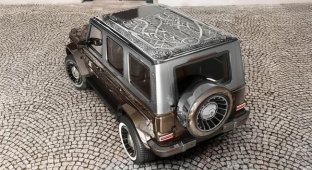 «Гелендваген» у стилі вікінгів зі зброєю у комплекті (14 фото)