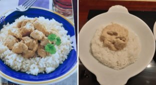 Expectation and reality: the disappointments of people who wanted to eat beautifully and tasty (17 photos)