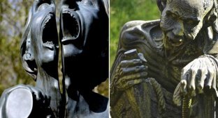 A strange sculpture park in Ireland that terrifies (12 photos)