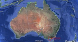 Находка на картах Google Earth (5 фото)