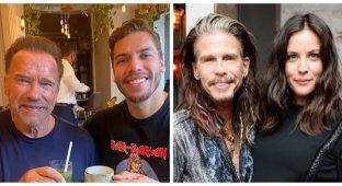 5 celebrity fathers who were surprised to have a child (8 photos)