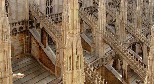 Кафедральный собор в Милане (Duomo di Milano) (36 фото + 2 видео)