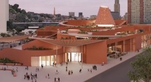 Проект библиотеки в Рио-де-Жанейро (5 фото)