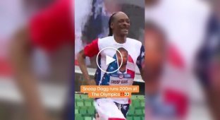 Посмотрите, как 52-летний Снуп Догг бежит 200-метровку на олимпийском отборе