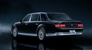 Toyota обновила роскошный седан Century впервые с 2018 года (5 фото)