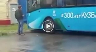 Bus driver in Russia shot an annoying passenger