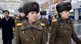 Красавицы из армии Северной Кореи (23 фото)