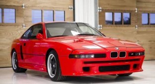 Приголомшливий прототип BMW E31 M8 з двигуном V12 (10 фото + 1 відео)