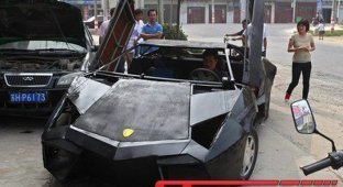 Самодельный Lamborghini Reventon из Китая (11 фото + видео)