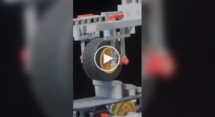 Магнитная рессора LEGO