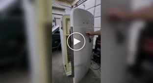 One of a kind vintage Philco V refrigerator